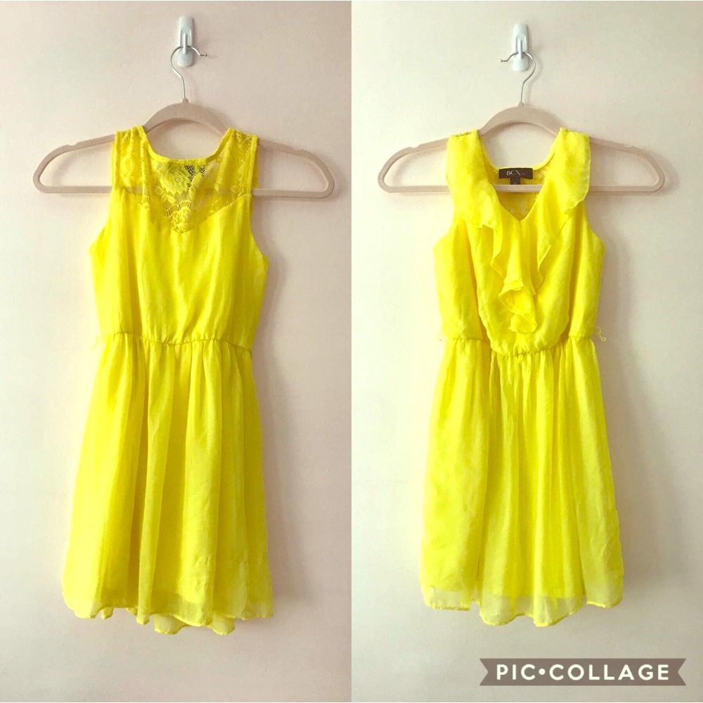 Beautiful kids dress, yellow